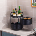 Rotating 3/4/5 Layers Rack Kitchen Shelf with Wheels